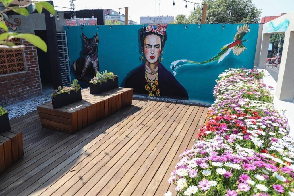 New Mex Inspired Bo-Ho Chic Apartment With Private Patio And Roof Terrace Kota Meksiko Bagian luar foto